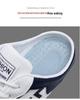 2024 Spring Men's Trendy Korean Style Casual Canvas Moccasins - Versatile Half-Slippers