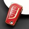 Pokrowiec Etui na Kluczyk Samochodowy TPU Uchwyt na Obudowę Kluczyka Do Toyota Auris Corolla Avensis Verso Yaris Aygo Scion Tc Im Camry Rav4