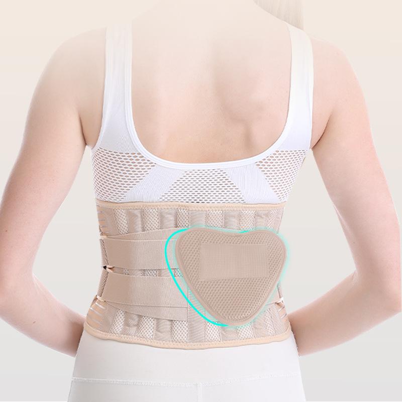The Fixed Waist Support Belt with Waist Pad Is A Four Season Men's Double Layer Fitness Waist Support Belt