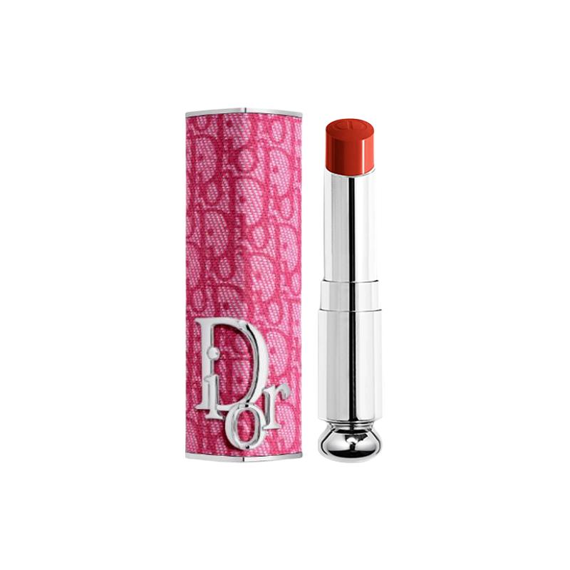DIOR Lipstick Two-piece set: classic rose pink printed lipstick shell + glamorous lipstick refill #008 8 красный