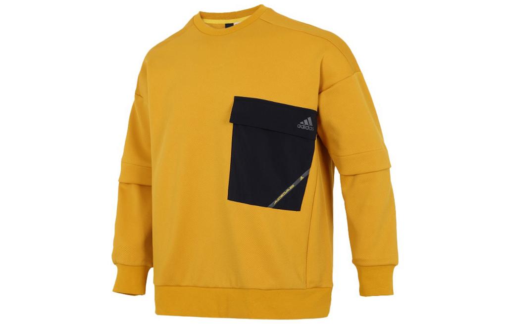 Adidas Sweatshirt Men's Bright Yellow H39349