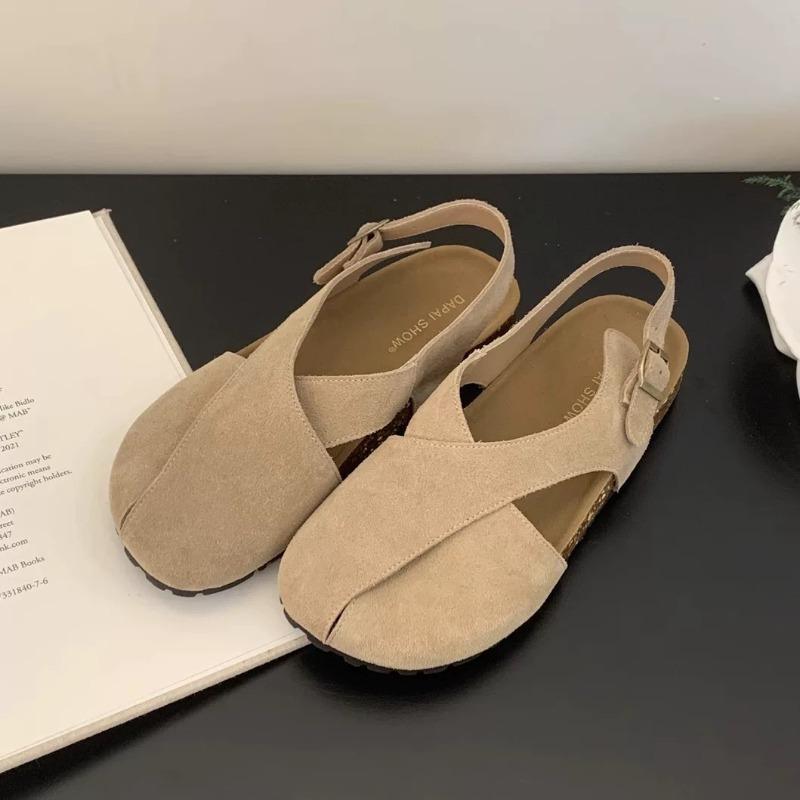 Yeni Kadın Tasarımcı Sandaletler Düz Alçak Topuklu Spor Ayakkabılar Rahat Gladyatör Çıplak Ayak Loafer'lar Giyilebilir Yaz Bahar Rahat Loafer'lar