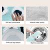 Ultra Soft Floor Mat Smiling Cloud Shape High Absorbent Thick Bath Mat Anti-Slip Design Quick Drying Bathroom Rug