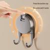 Strong Suction Cup Hook - No Drill, Multi-Purpose for Bathroom, Kitchen, Toilet, or Door