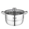Debo Sophie 28cm Double-Layer 304 Stainless Steel Steamer Pot