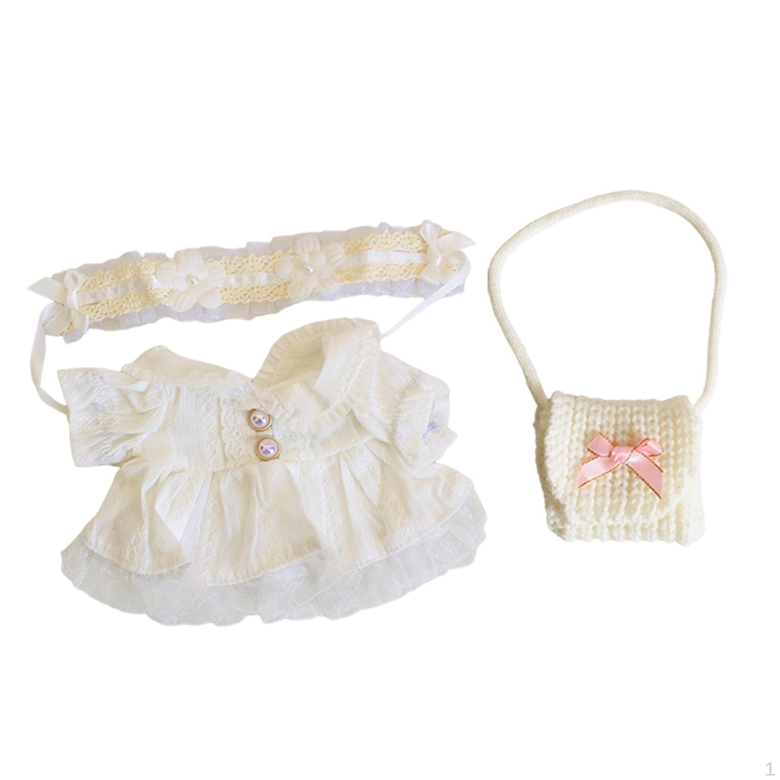 

Наряд для кукол 38 см для свадеб, плюшевые аксессуары, куклы для фотосъемки white dress