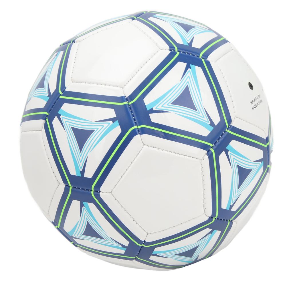 Soccer Ball Size 5 PVC Football Soccer Ball for Adults Explosionproof Leakproof Sports Soccer Ball Blue White