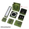Matcha Green Gift Box Bow Ring Box Fashion Necklace Packaging Box  Luxury Packaging