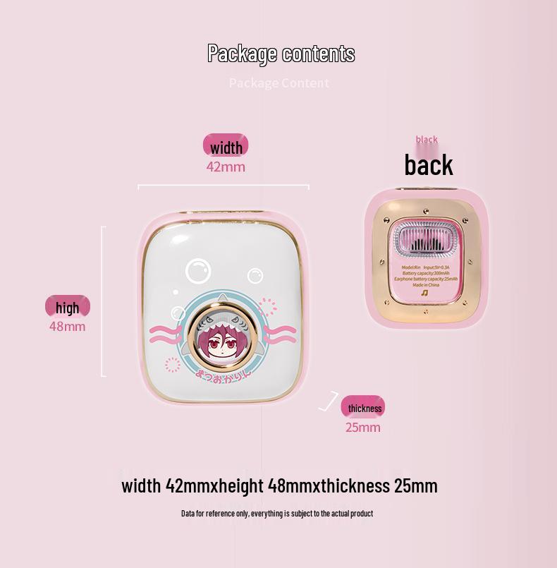 Matsuoka Rin Bluetooth Wireless In-Ear Headphones - Anime Edition