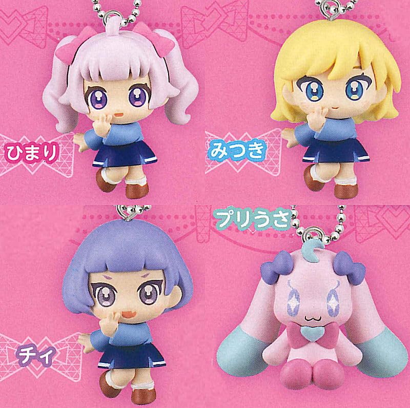 Himitsu No Aipuri Figure Mascot [Set of 4 (Full Set)] Gacha Capsule Toy