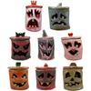 Halloween Ghost Night Light Spooky Ghost Centerpiece Light-up Hollow Ghost Decoration for Festive Party Mantels Shelves Decor
