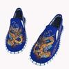 Embroidery Breathable Shoes Canvas Mens Casual Shoes