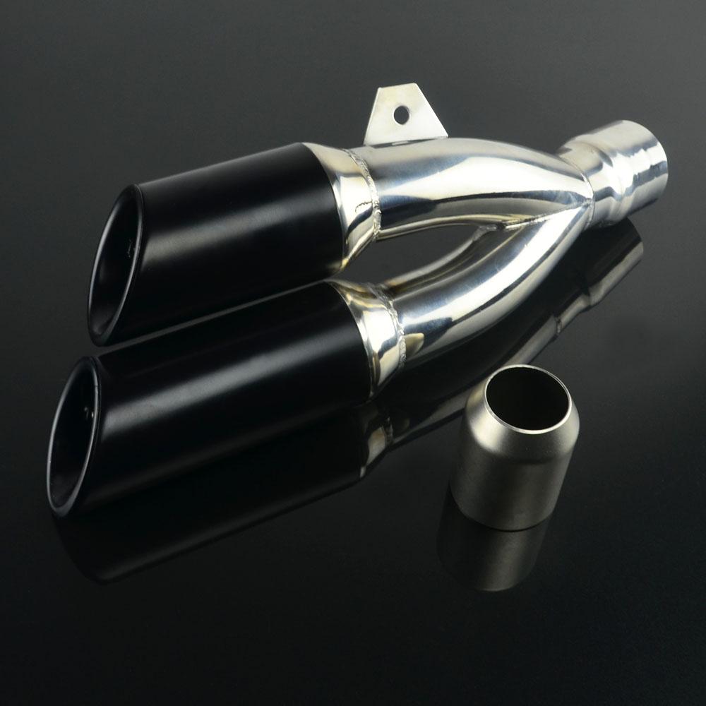 Motorcycles Universal 38-51mm Rear Tail Exhaust Pipe With Hardware Muffler Escape For KTM YAMAHA HONDA ATV Suzuki Dirt Pit Bike