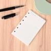 A7 Dot Matrix Loose-leaf Paper Refill - Horizontal Line Grid for A5 Universal Student Notebook
