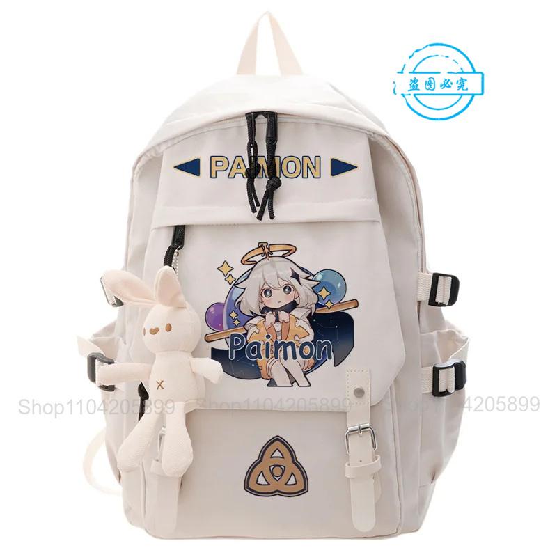 Genshin Impact Rugzak Anime Klee Cosplay Studenten Schooltas Cartoon Jongens Meisjes Boekentas Laptop Reizen Rugzak Cadeaus 16 inches