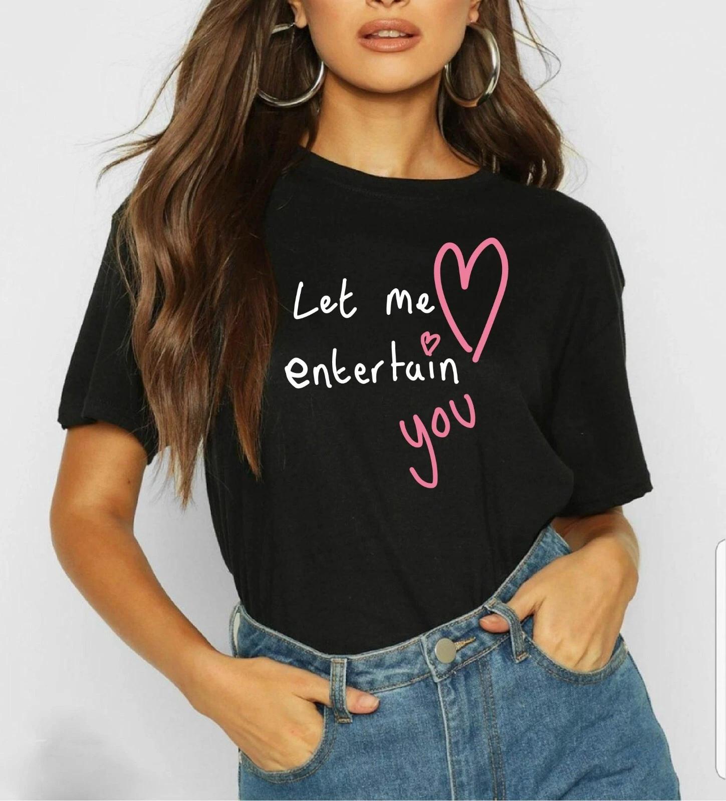 Let Me Entertain You T-Shirt Robbie Williams T-shirt 2026 Angels S