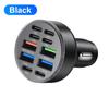 10-Ports Usb Type-C Car Phone Charger For Truck Vehicles Usb-C Fast Charging Power Adapter For Iphone For Samsung Huawei Xiaomi