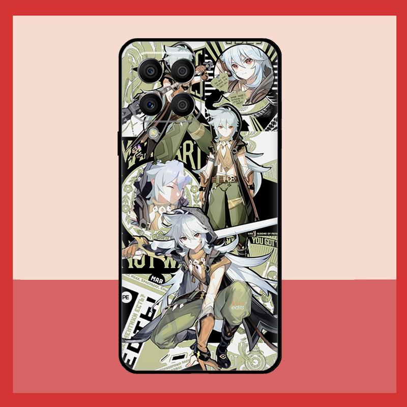 Razor Genshin Impact Fanart Case For Samsung Galaxy M11 M31 M14 M34 M54 M12 M32 M52 M15 M13 M06 M16 M36 M56 M53 M35 M55