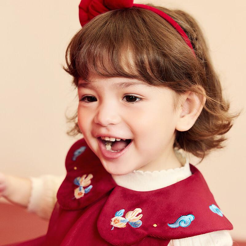 Girls' New Chinese Style Mesh Sleeveless Dress