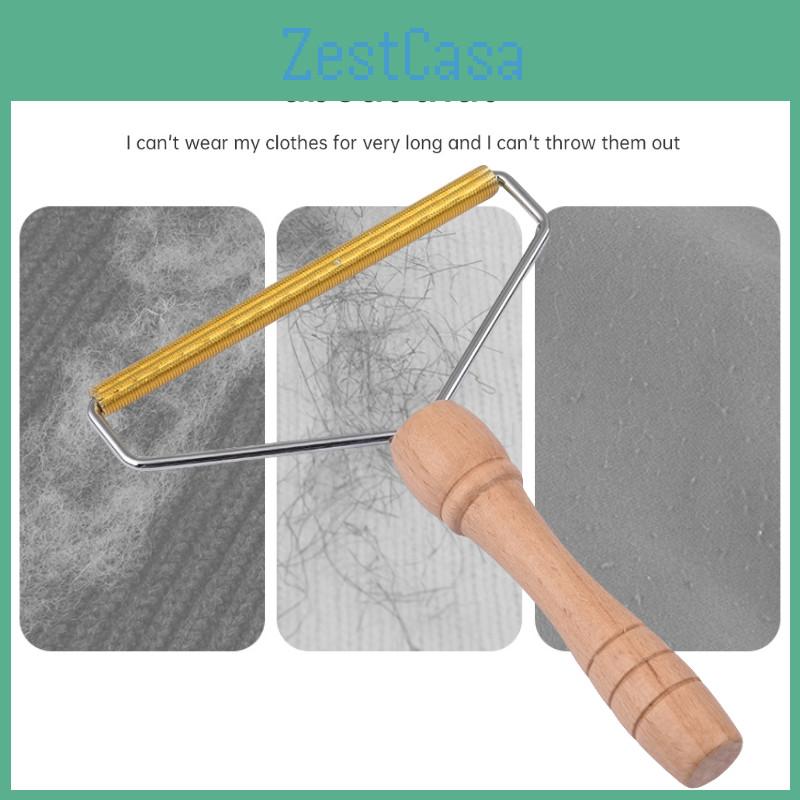 Wholesale Jute Wood And Alloy Lint Remover Perfect For Removing Pet Hair