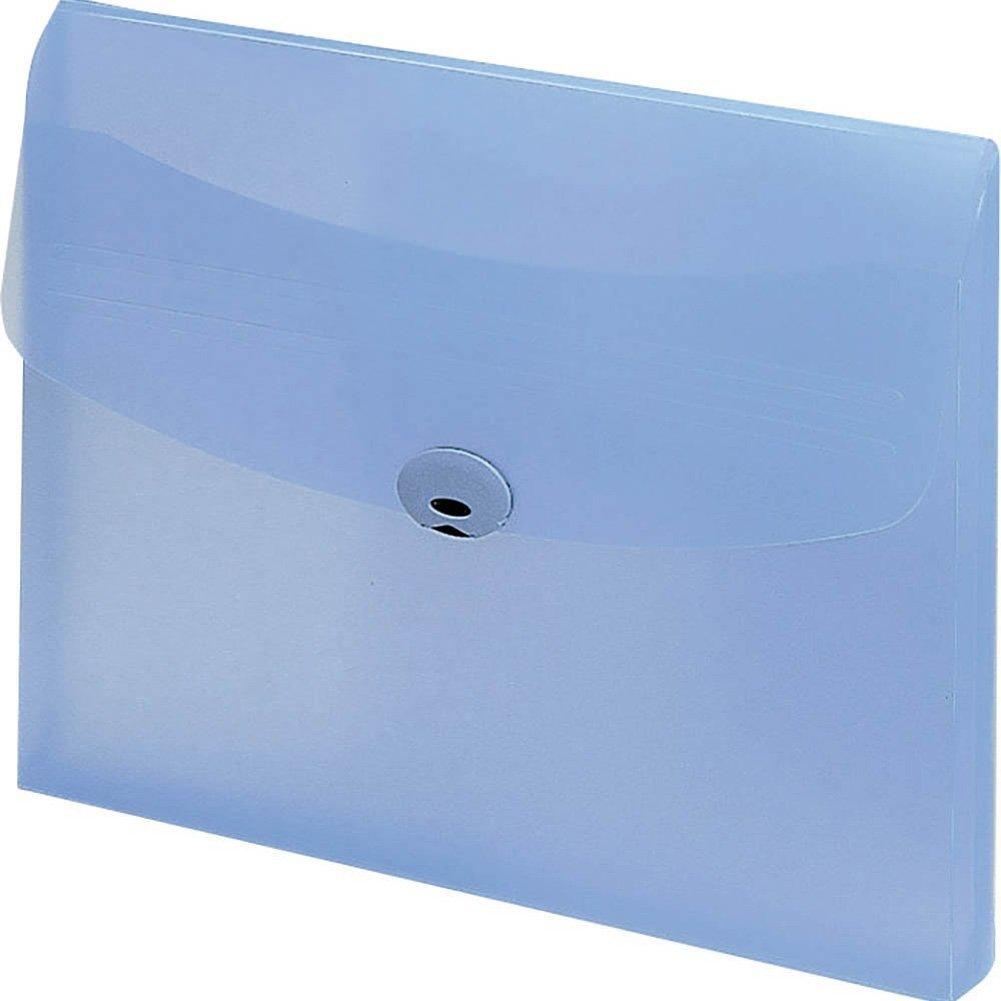 

KOKUYO File Document Case Hard with Gusset B4 Blue Kuke-744NB