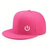 Fashionable And Trendy Outdoor Daily Personalized Casual Versatile Flat Brimmed Baseball Cap Men And Women For Travel Hip-Hop