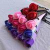 Artificial Soap Rose Bouquet Little Bear Soap Flower Diy Flower Bouquets Wedding Mother'S Day Valentine'S Day Gift Souvenirs
