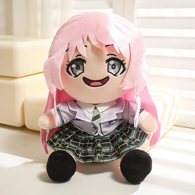 BanG Dream! It's MyGO Chihaya Anon Plush Toy Soft Cute Anime Stuffed Doll with Detailed Uniform Outfit Kawaii Plushie for Fans