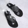 Women Slippers 2026 Summer New Flat Bottom Sandals Flip Flops Hollow Sexy Flats Bottom Slippers Slides Women Zapatos De Mujer