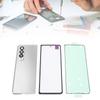 Back Glass Cover Replacement Housing Door and Front Outer Lens Glass Screen Replacement for     Fold 3 5G F926 Pre Installed Camera Lens Adhesive
