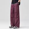 New breathable paratrooper pants American skin-friendly soft versatile wide loose labeling summer casual trousers men