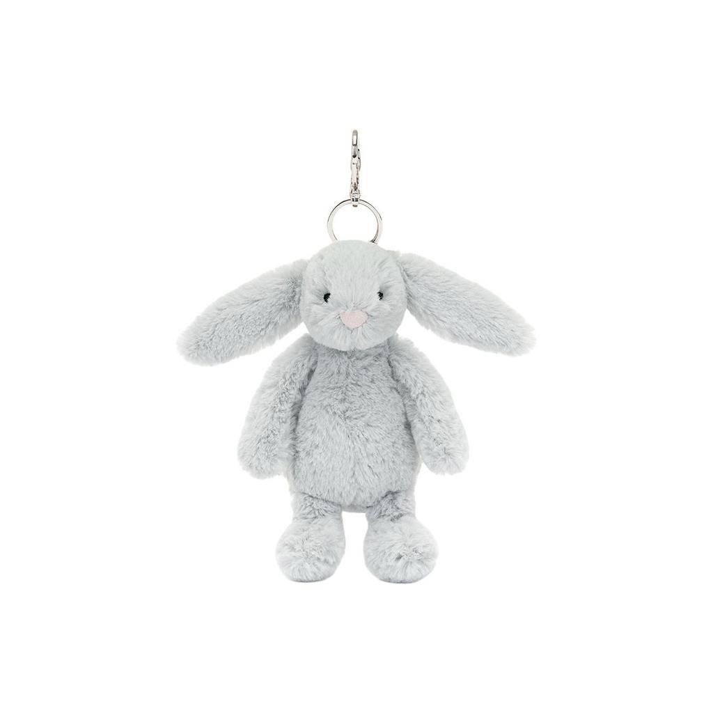 JELLYCAT Bonnie Rabbit Series Shy Rabbit Cute Silver Doll Plush Pendant Sitting Height 12.7cm Height