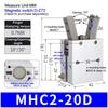 Winkelgreifer Pneumatikzylinder Robotergreifer Doppeltwirkend MHC2-10D MHC2-16D MHC2-20D MHC2-25D MHC2-32D