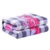 Cozy Soft Flannel Electric Heated Winter Blanket Electric Blanket Electric Heated Soft Temperature Control Timed Close