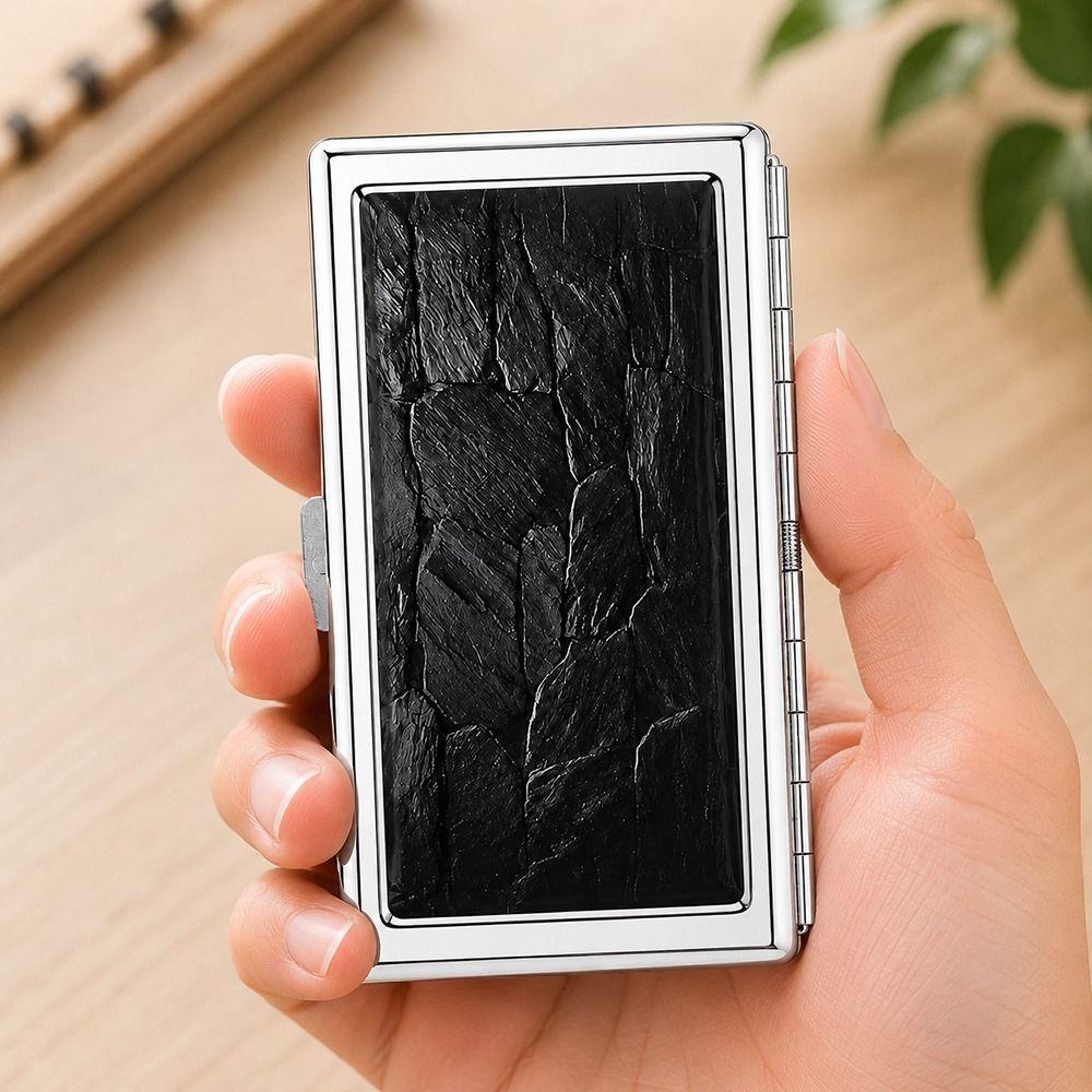 Vintage-Style Vintage Card Case Versatile Design Metal Material Cash Case Multi-function Easy Snap Card Holder ID Card Holder