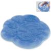 1pcs Bathroom Use Silicone Non-slip Foot Basin Cleaning Pad, with Suction Cup for Exfoliation Shower Head Massage Bath Brush