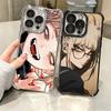 MHA My Hero Himiko Toga Soft Phone Case For iPhone 15 16 17 Air 14 Pro Max 16E Plus 13 12 Mini Plating Anti-Fall Fundas