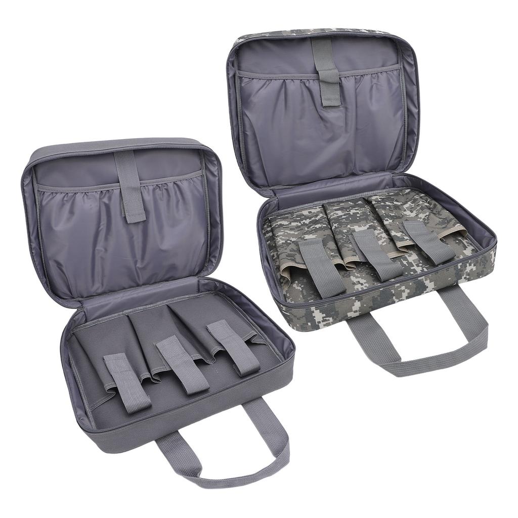 Satellite Accessory Storage Bag Portable Canvas Satellite Protective Carry Case Handbag for Adapters