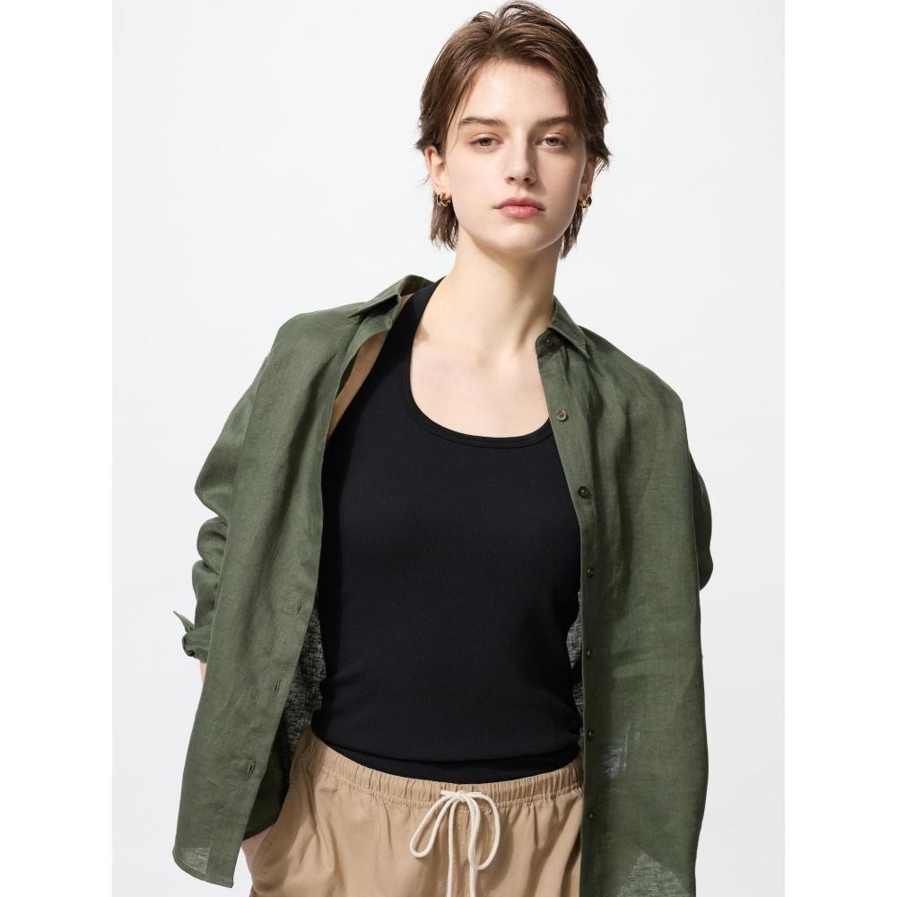 Uniqlo Open Back Halter Bra Top