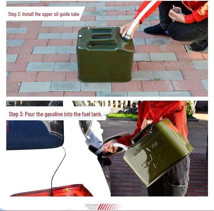 30L Explosion-Proof Portable Iron Fuel Can