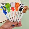Colorful Stationery for Teens Sport Funny Writing Pen, Volleyball/Tennis/Rugby/Basketball/Football/Baseball Design, Creative Decompression Unique