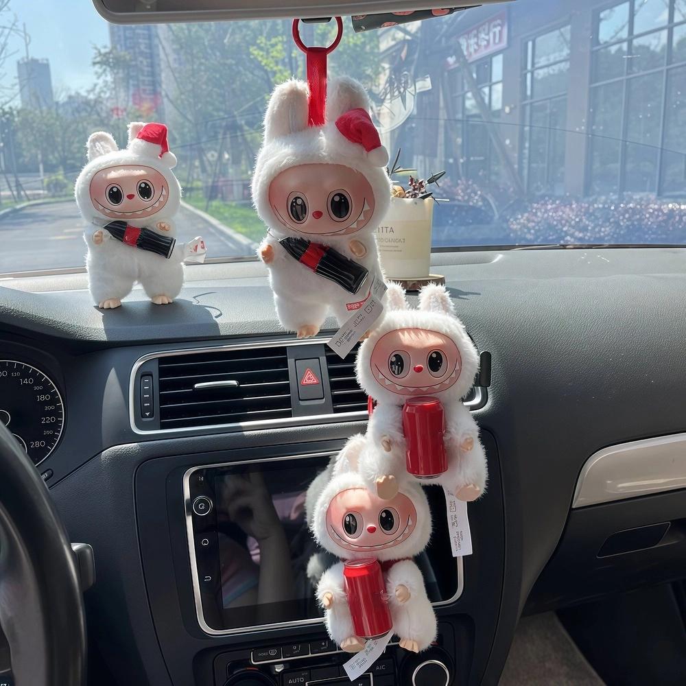 Kawaii Anime Figure Labubu1.0  Monster Vinyl Blind Box Series Heartbeat Macaron Doll Keychain Kids Gift Birthday Holiday Ornament Toy