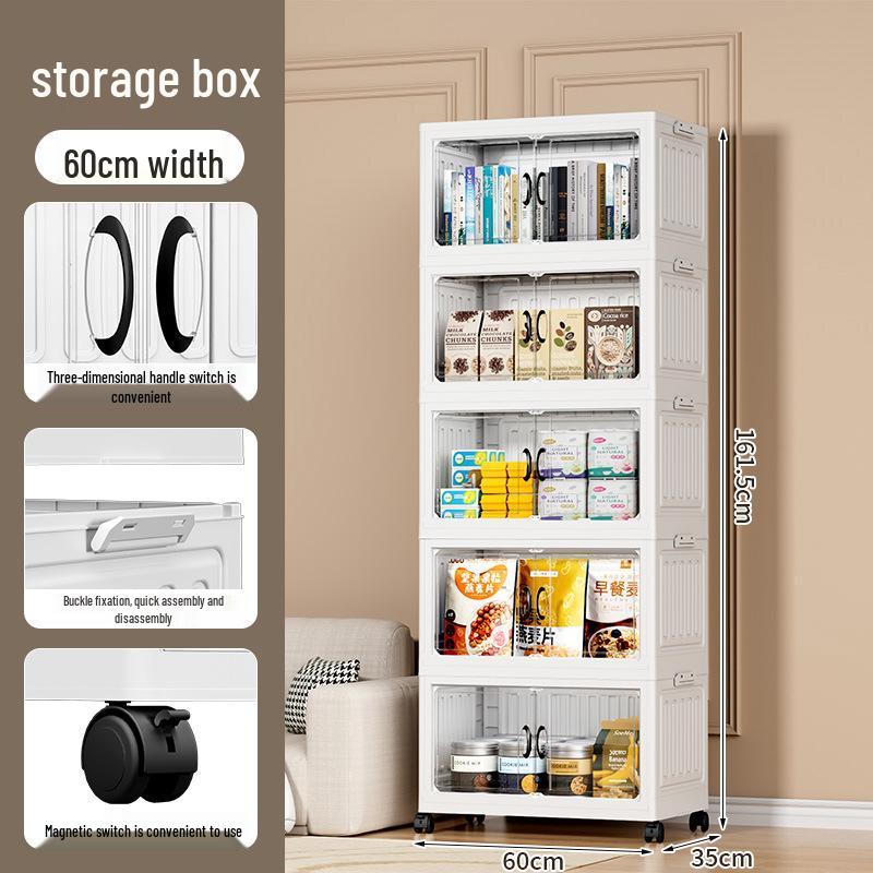 Foldable Large Capacity Storage Box for Clothes, Quilts, and Toys
