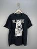 Vintage Blondie Americká rocková kapela černá barva tričko VK13074