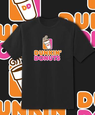 Dunkin Donuts CUP Coffee Logo T Shirt Adult and Youth Size Fast Ship!!