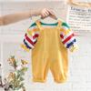 Baby Spring Clothes Boys Autumn Suit Children Girls T Shirt Overalls Set Toddler Casual Cotton Costume Kids Tracksuits