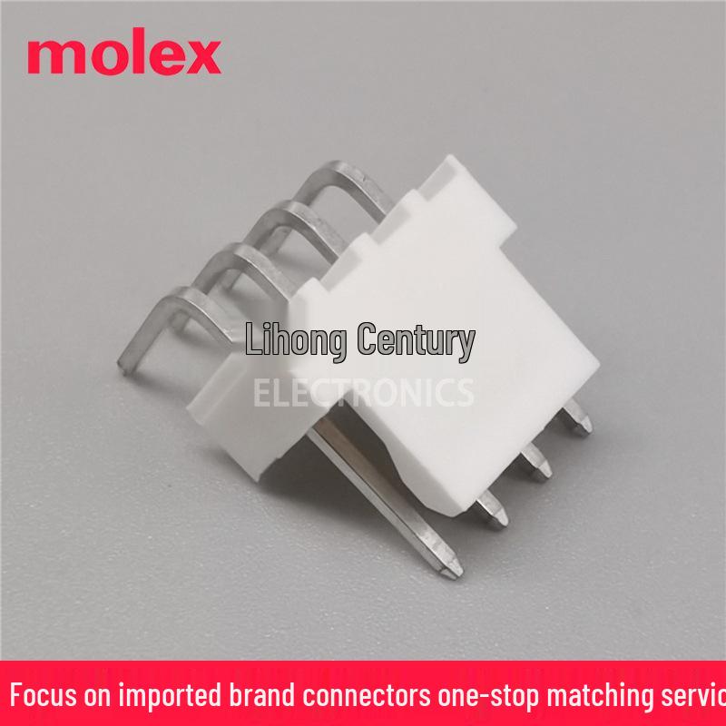 Molex 22-05-3041 Original 2.54mm Right Angle 4P Pin Header Socket