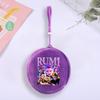 Kpop Demon Hunter Coin Purse Cute Boys Girls Portable Wallet Minnie Cartoon Printed ID Card Storage Bag Children Birthday Gifts