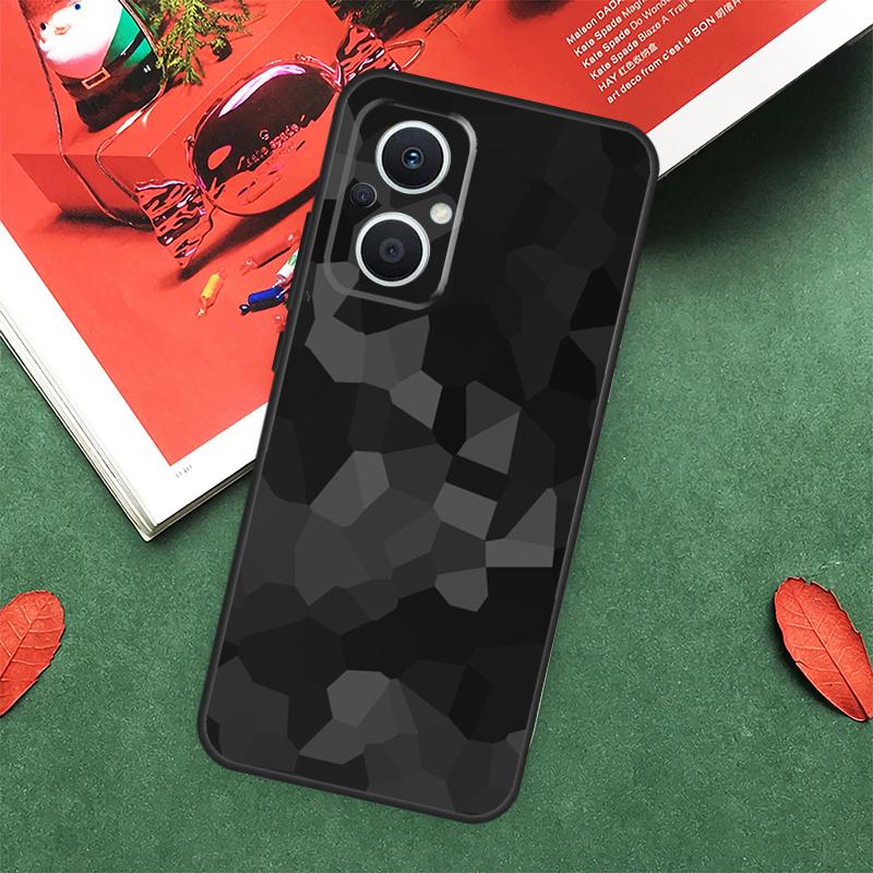 Schwarze Nacht-Tarnung Camouflage Hülle Für OPPO Reno 13F 14F 12F 11F 12 11 10 14 Pro 8T 8 Lite OPPO Find X9 X8 X6 X5 Pro Abdeckung
