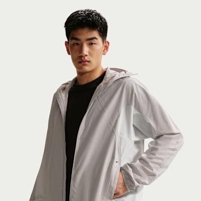 Куртки Nike Мужские Серые С капюшоном Умеренные Другое L